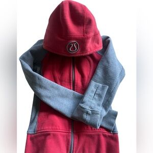 RARE: Lululemon Full Zip Scuba Hoodie Size 4